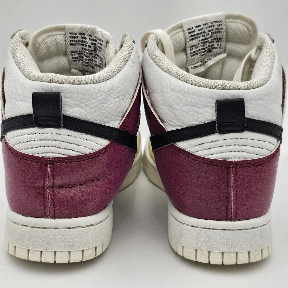 Nike Dunk High Womens 7.5 Multicolor Gradient FD0802-100 Athletic Sneakers - Picture 9 of 12